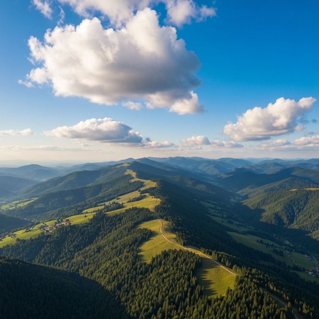 Luftaufnahme Landschaft